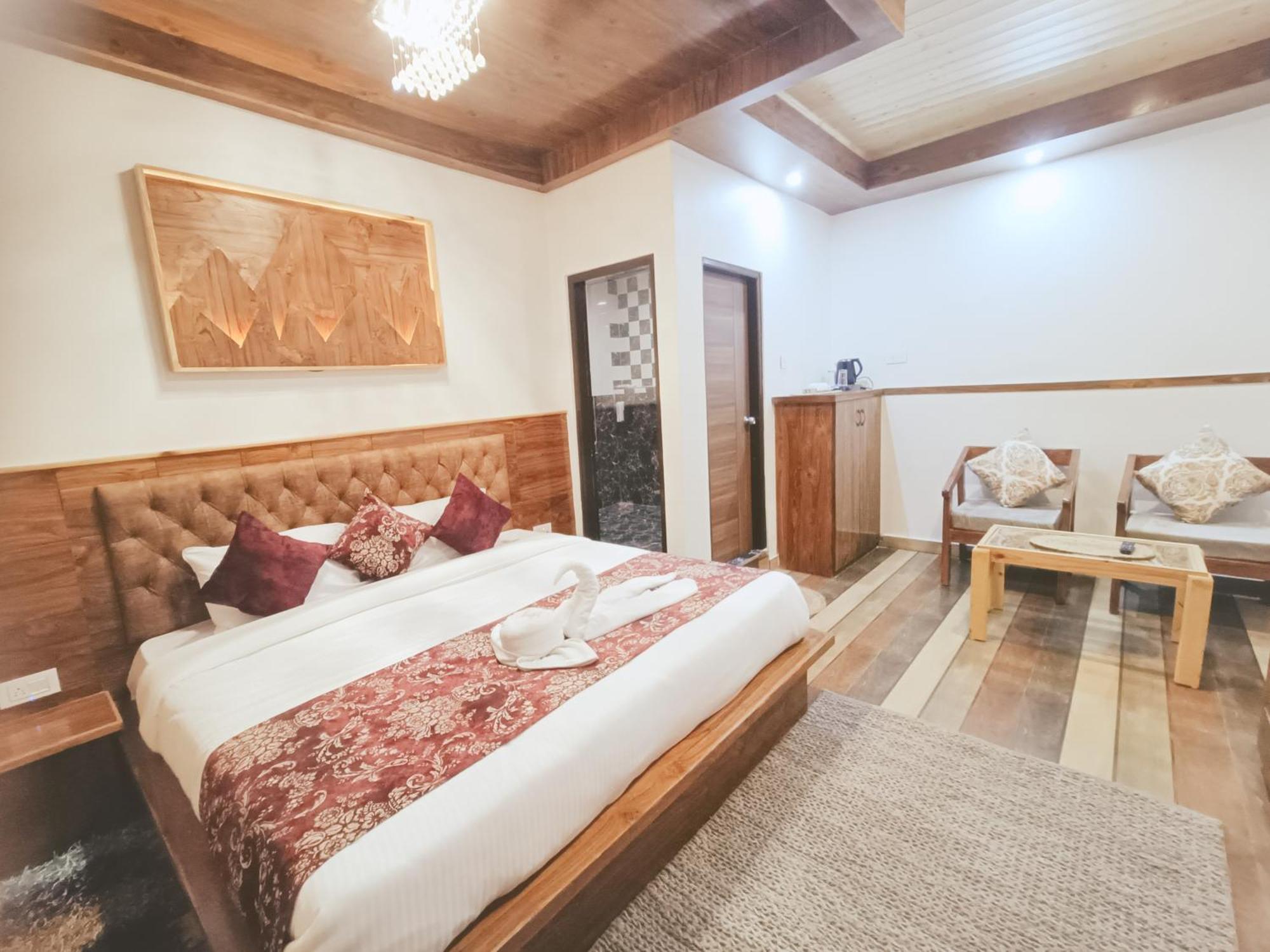 Trimounts-A Boutique Hotel & Wellnes Center In Tirthan Valley Banjar Экстерьер фото